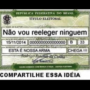 NaoReeleicao